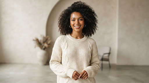 Diverse female model