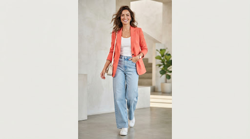 Fashionable blazer model